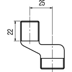 Mimośród z tłumikiem do przesuwania ujęcia wody w baterii TRES 9134780