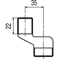Mimośród do przesuwania ujęcia wody w baterii TRES 9134787