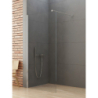 KABINA NEW SOLEO WALK-IN  90x195 CZYSTE 6mm POWŁOKA WSP. PROSTOPADŁY CHROM POŁYSK NEW TRENDY K-0459-WP