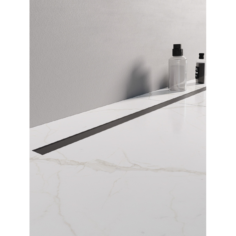 ODWODNIENIE VISIO SLIM BLACK PROSTOKĄTNY CZARNY MAT 60 CZARNY MAT MAT NEW TRENDY OL-0076