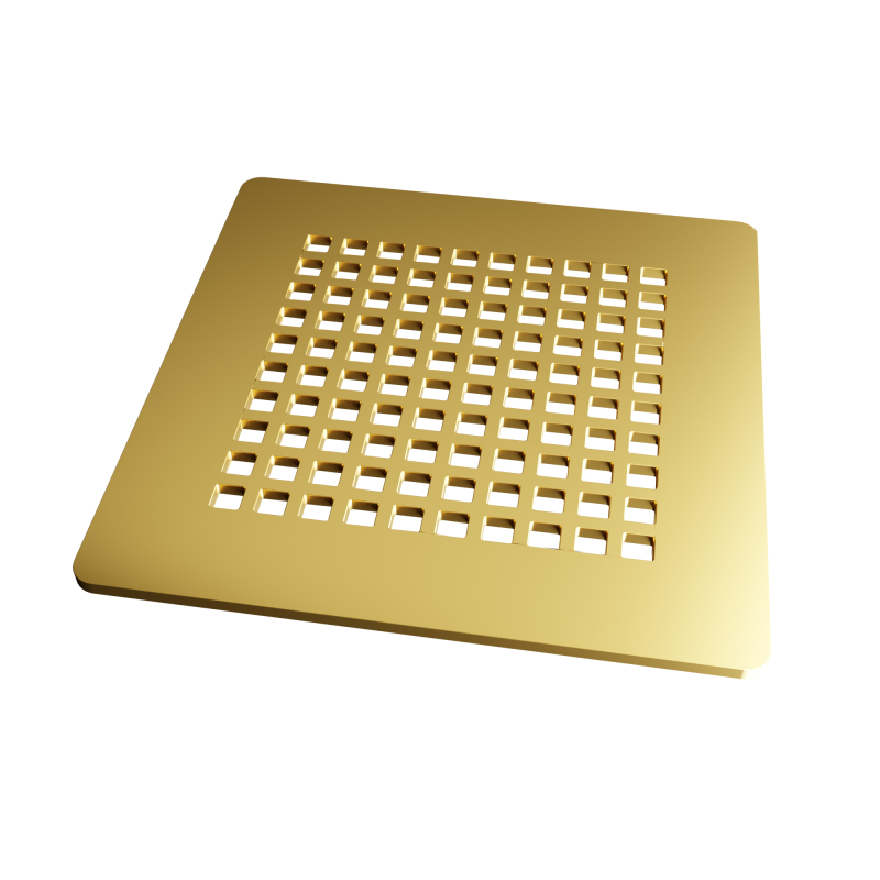 KRATKA DO BRODZIKA MORI ZŁOTY POLEROWANY STAL NIERDZEWNA 13X13 ZŁOTY POŁYSK NEW TRENDY AK-0019