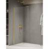 NZ4 KABINA NEW SOLEO LIGHT GOLD WALK-IN U 50x195 CZYSTE 6mm POWŁOKA LIGHT GOLD POŁYSK NEW TRENDY K-2091-WP