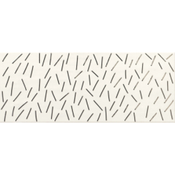 DECOR RAIN WHITE MAT 20X50...