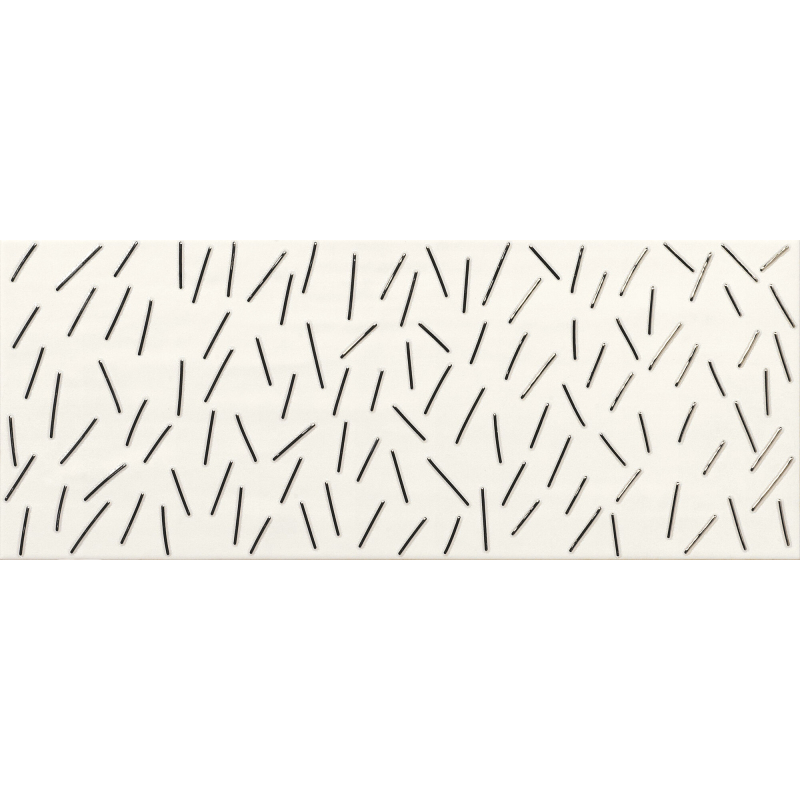 DECOR RAIN WHITE MAT 20X50 GAT.1 (P.86167)