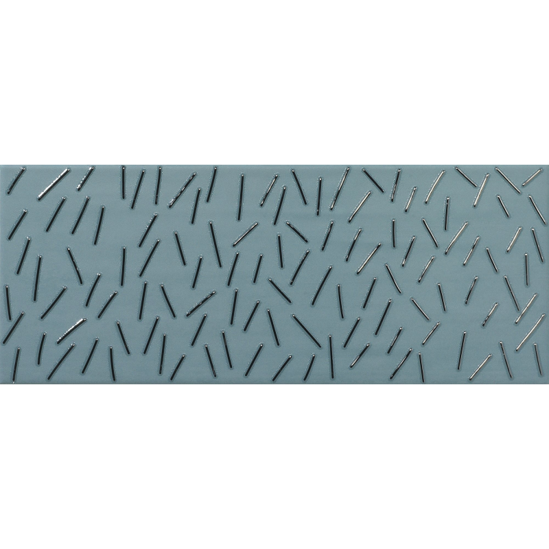 DECOR RAIN BLUE MAT 20X50 GAT.1 (P.86209)