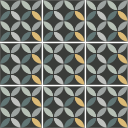 PANSY NIGHT MAT 15X15 GAT.1 (P.86659)