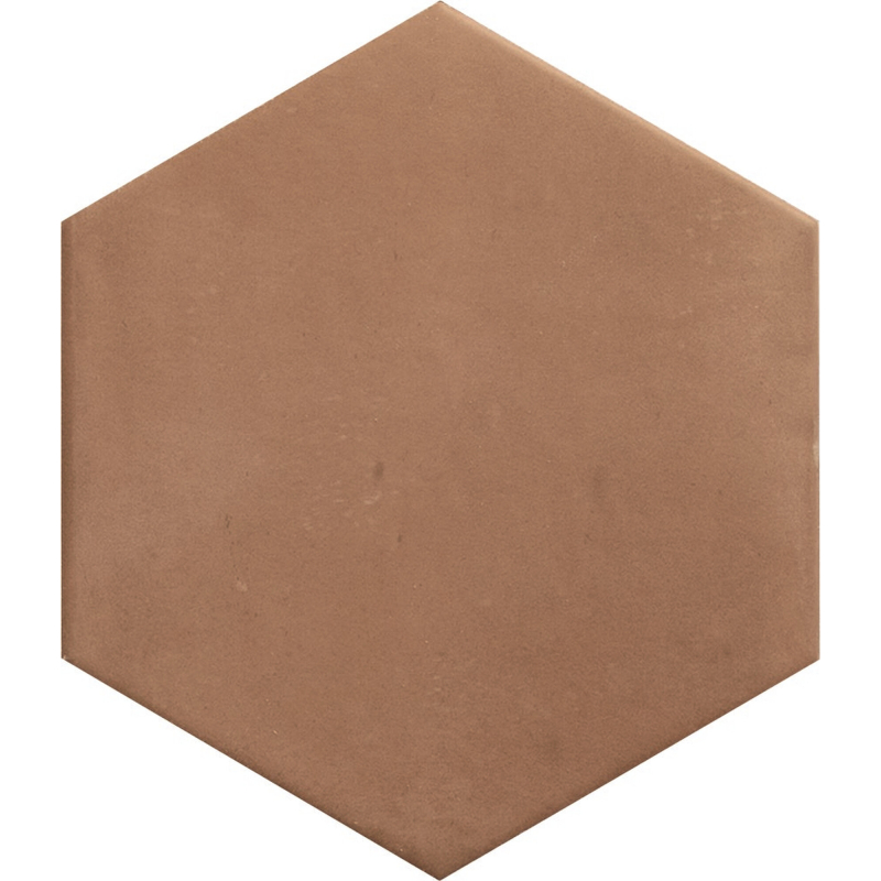 HEXAGON CLAY SALMON MAT 17,5X20,2 GAT.1 (P.87323)