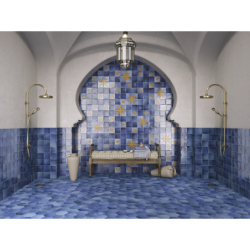 DECOR STAR II MISTY BLUE POŁYSK 12,4X12,4 GAT.1 (P.86827)