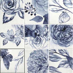 FLORIS ICE WHITE MIX POŁYSK 12,4X12,4 GAT.1 (P.87171)