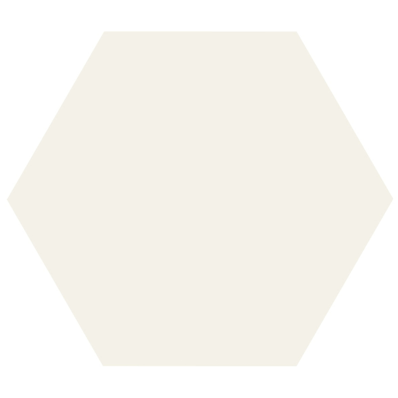 HEXAGON NICE WHITE MAT 23X26 GAT.1 (P.85821)