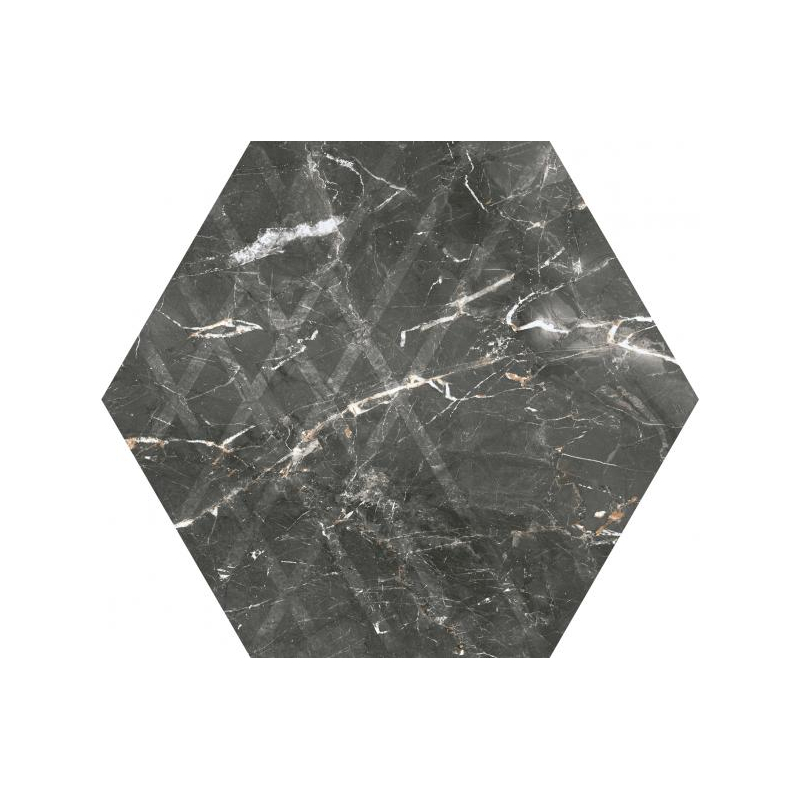 MARVELSTONE GREY HEKSAGON GRES SZKL. MAT. 19,8X17,1 GAT.1 (P.48141)