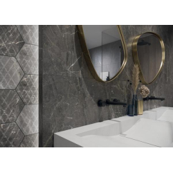 MARVELSTONE GREY HEKSAGON GRES SZKL. MAT. 19,8X17,1 GAT.1 (P.48141)