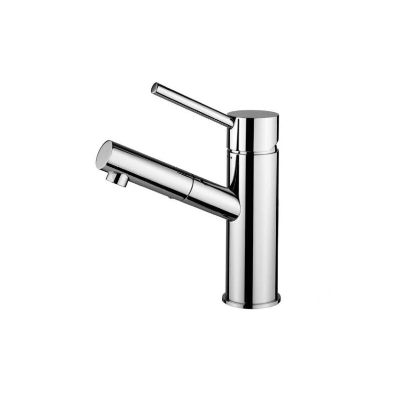 Bateria umywalkowa stojąca (bez korka) Birillo chrom PAFFONI RUBINETTERIE BI071CR