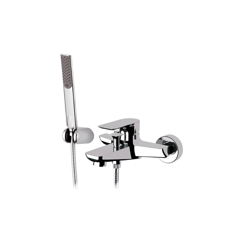 Bateria wannowa ścienna Infinity chrom DANIEL RUBINETTERIE IR610CR