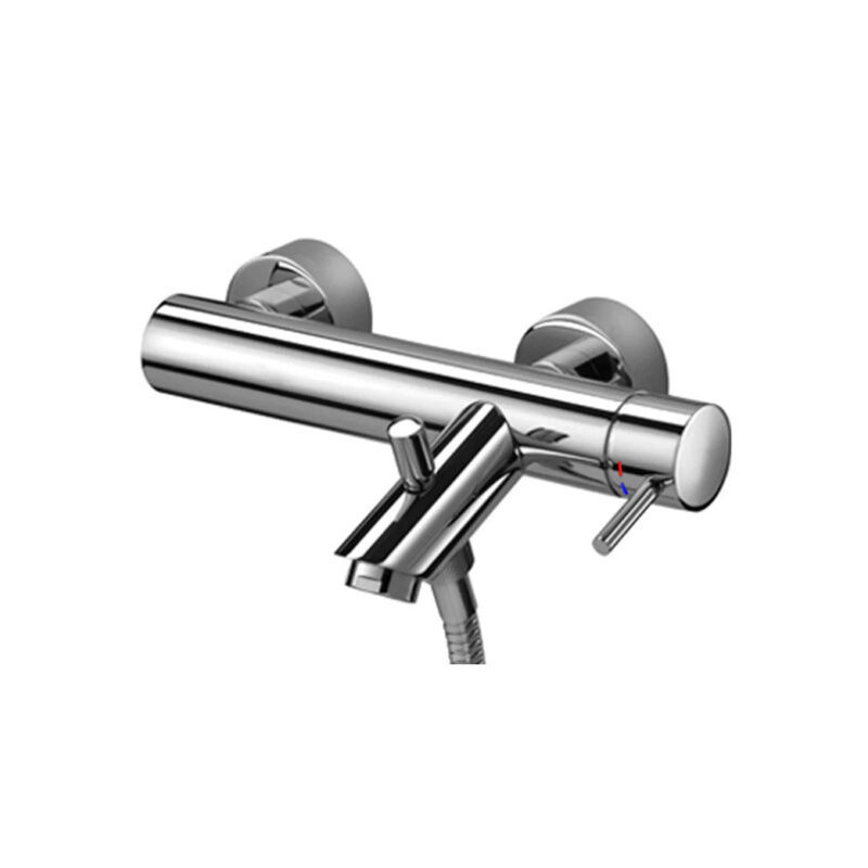 Bateria wannowa ścienna (korpus) Light chrom PAFFONI RUBINETTERIE LIG022CR