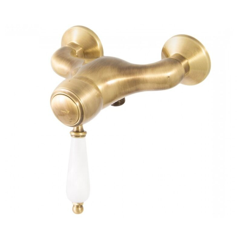 Bateria natryskowa ścienna (korpus) Laguna stare złoto EMMEVI RUBINETTERIE 40062BR