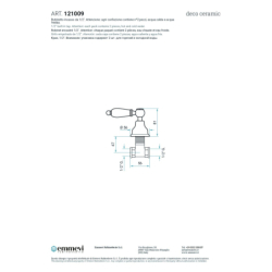 Zawór podtynkowy 1-drożny...