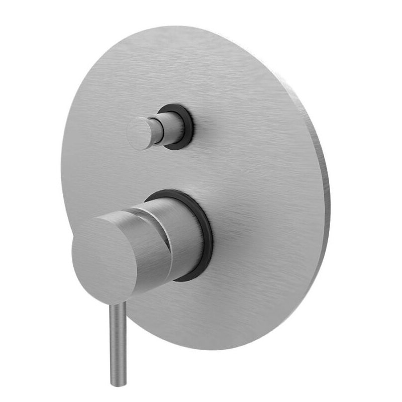 Bateria podtynkowa 2-drożna Stick stal szczotkowana PAFFONI RUBINETTERIE SK015ST