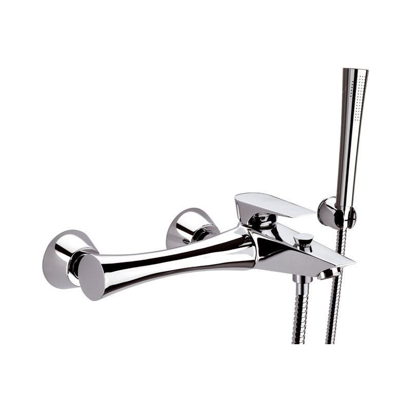 Bateria wannowa ścienna Diva chrom DANIEL RUBINETTERIE DV610CR