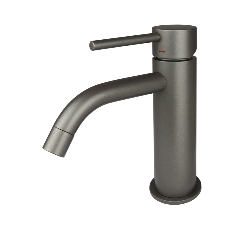 Bateria umywalkowa (bez korka) Light grafitowy PAFFONI RUBINETTERIE LIG071MG