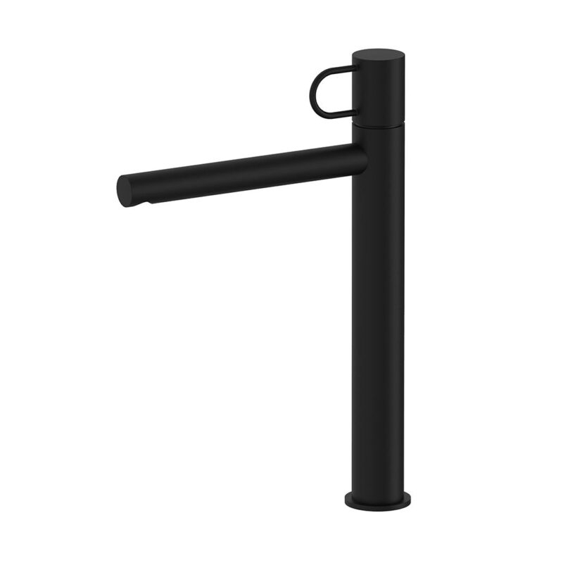 Bateria umywalkowa wysoka (bez korka) Joker czarny mat PAFFONI RUBINETTERIE JK081NO