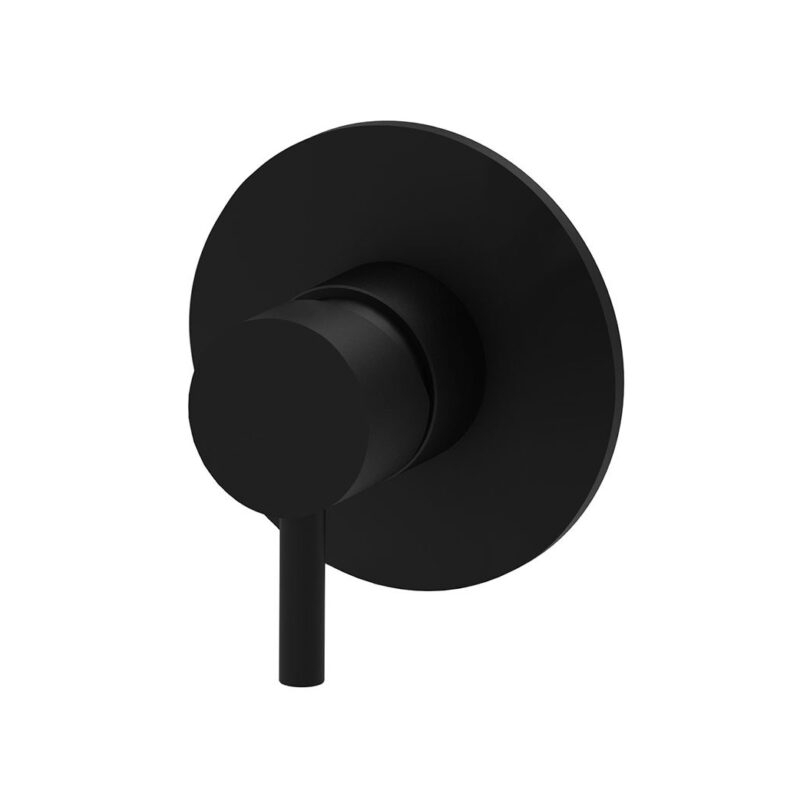 Bateria podtynkowa 1-drożna Light czarny mat PAFFONI RUBINETTERIE LIG010NO