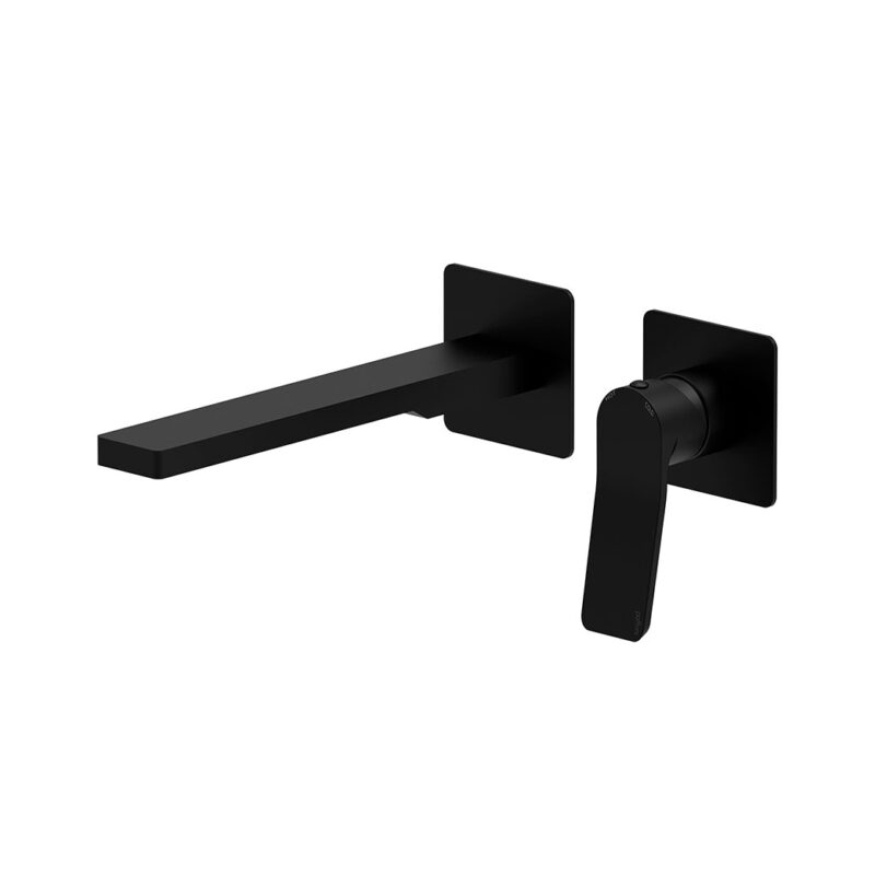 Bateria umywalkowa podtynkowa l-20cm Tilt czarny mat PAFFONI RUBINETTERIE TI105NO70