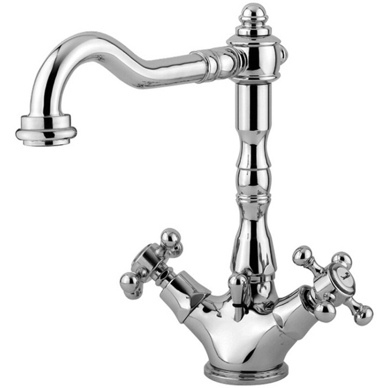 Bateria umywalkowa stojąca Belinda chrom PAFFONI RUBINETTERIE FBLV075CR