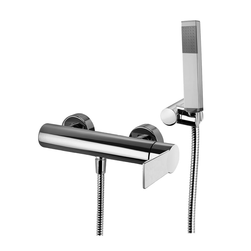 Bateria natryskowa ścienna Tango chrom PAFFONI RUBINETTERIE TA168DCR