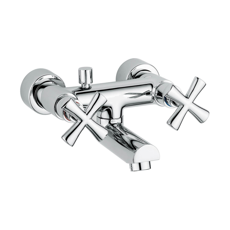 Bateria wannowa ścienna (korpus) Spirit New chrom EMMEVI RUBINETTERIE 31001CR