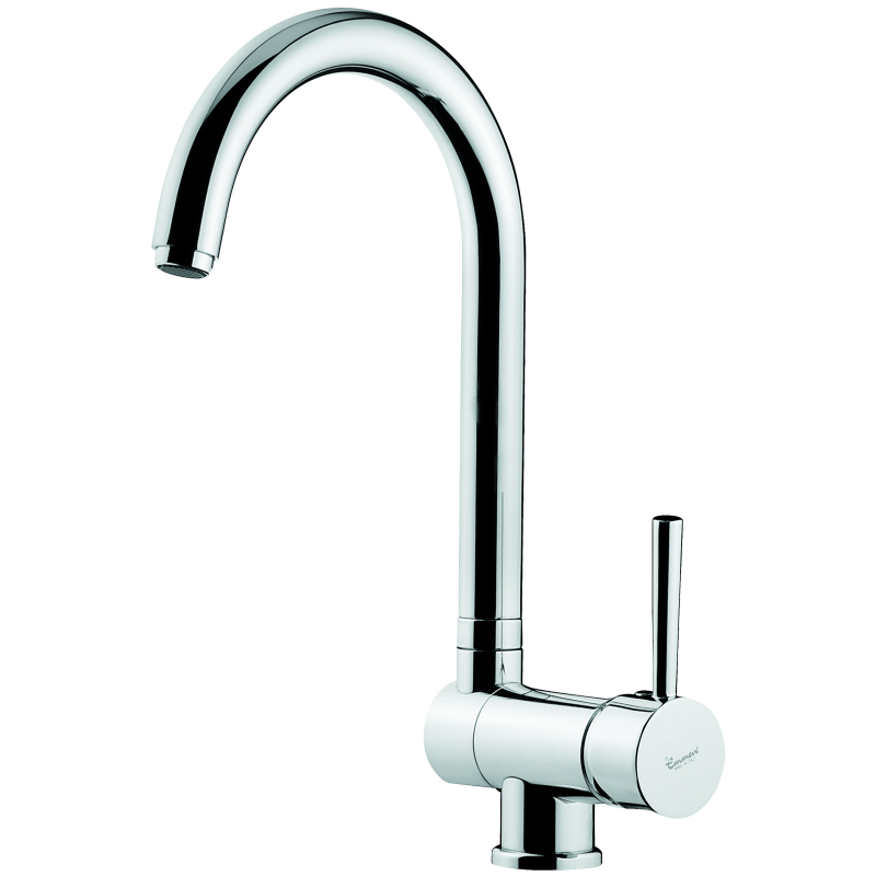 Bateria zlewozmywakowa podokienna Piper chrom EMMEVI RUBINETTERIE 45335CR