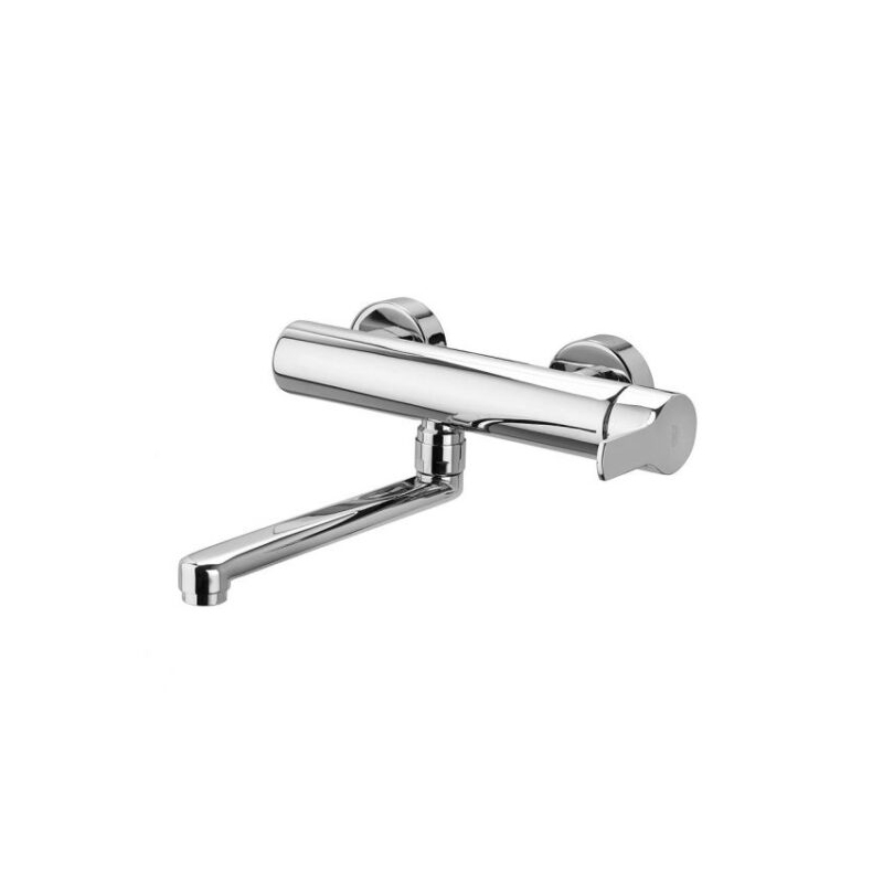 Bateria zlewozmywakowa ścienna West chrom PAFFONI RUBINETTERIE WS161CR