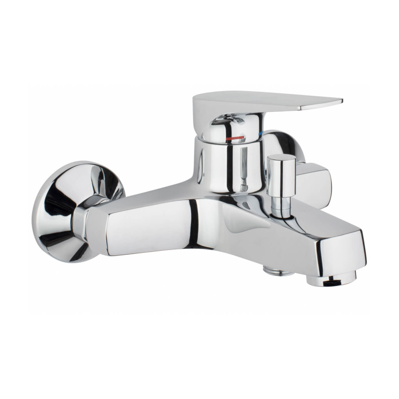 Bateria wannowa ścienna (korpus) Nicla chrom EMMEVI RUBINETTERIE 89001CR