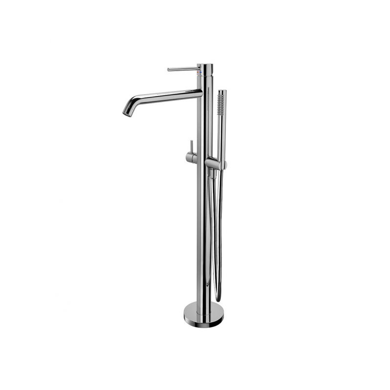 Bateria wannowa wolnostojąca Light chrom PAFFONI RUBINETTERIE LIG032CR