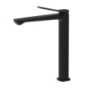 Bateria umywalkowa wysoka (clickclack) Tilt czarny mat PAFFONI RUBINETTERIE TI081KNO