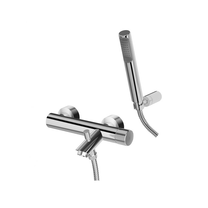 Bateria wannowa ścienna Jo chrom PAFFONI RUBINETTERIE JO023CR