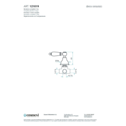 Zawór podtynkowy 2-drożny...