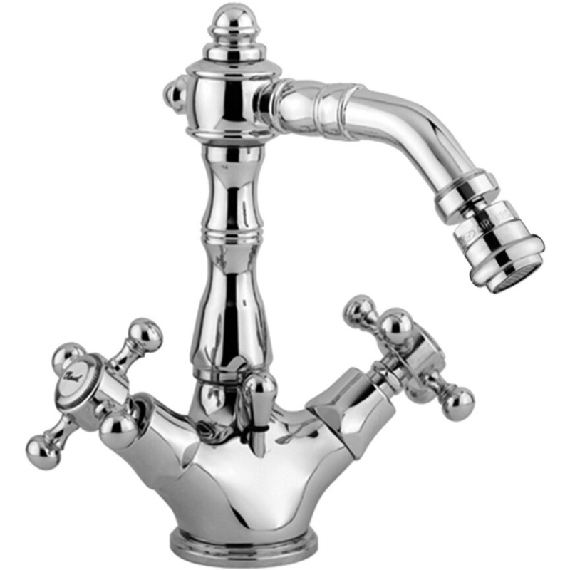 Bateria bidetowa stojąca Belinda chrom PAFFONI RUBINETTERIE FBLV135CR