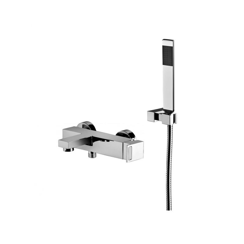 Bateria wannowa ścienna Effe chrom PAFFONI RUBINETTERIE EF023CR