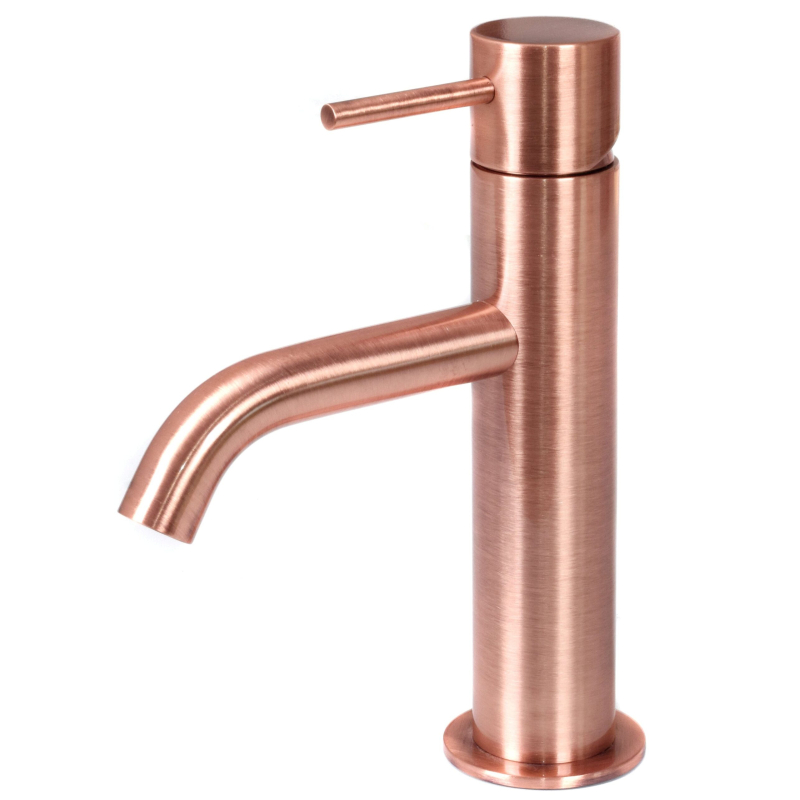 Bateria umywalkowa stojąca (bez korka) Tokyo miedź szczotkowana DANIEL RUBINETTERIE TX606.64