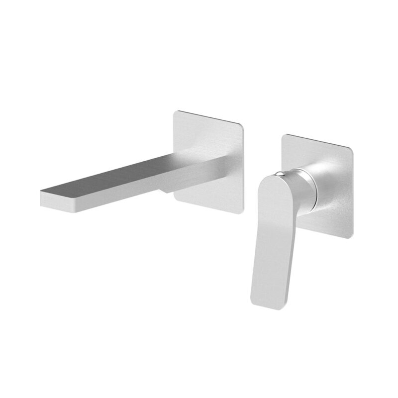 Bateria umywalkowa podtynkowa l-25cm Tilt stal szczotkowana PAFFONI RUBINETTERIE TI106ST70