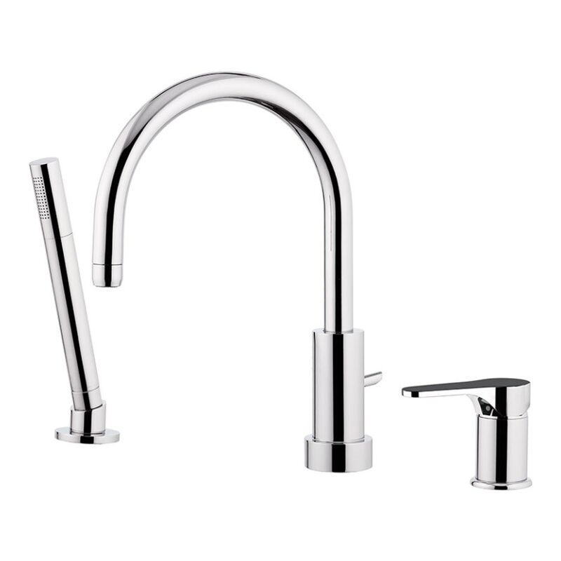 Bateria wannowa 3-otworowa Omega chrom DANIEL RUBINETTERIE OM691CR