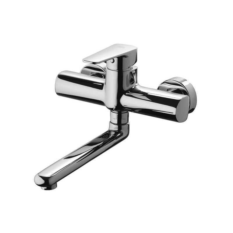 Bateria zlewozmywakowa ścienna Sly chrom PAFFONI RUBINETTERIE SY161CR