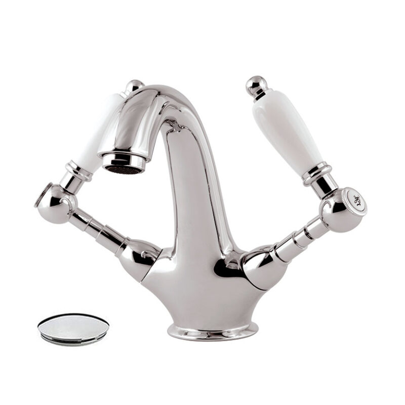 Bateria umywalkowa wysoka Retro chrom DANIEL RUBINETTERIE RT5112LCR