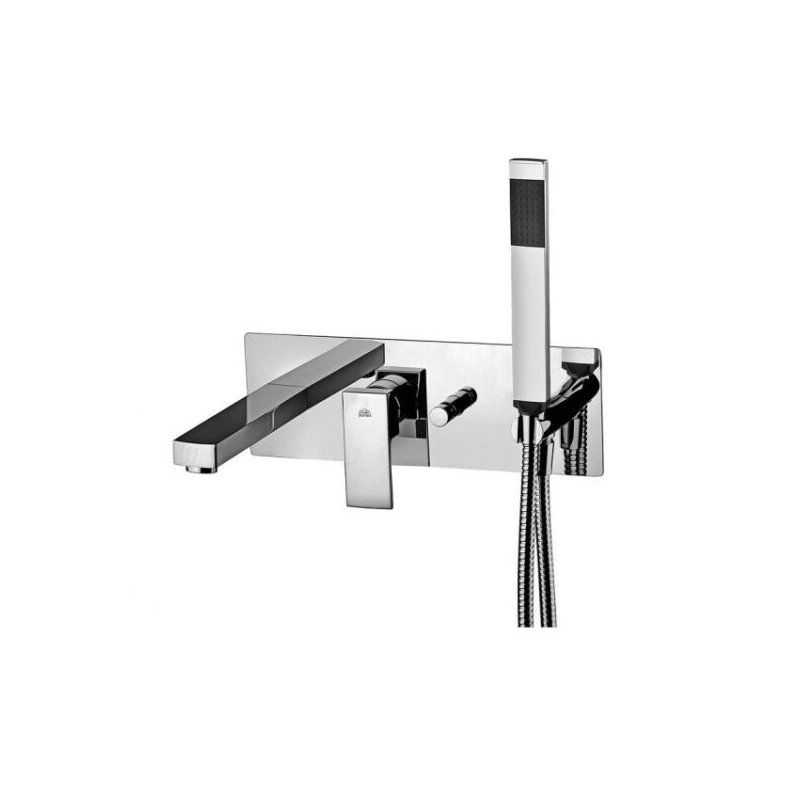 Bateria wannowa podtynkowa Level chrom PAFFONI RUBINETTERIE LES001CR