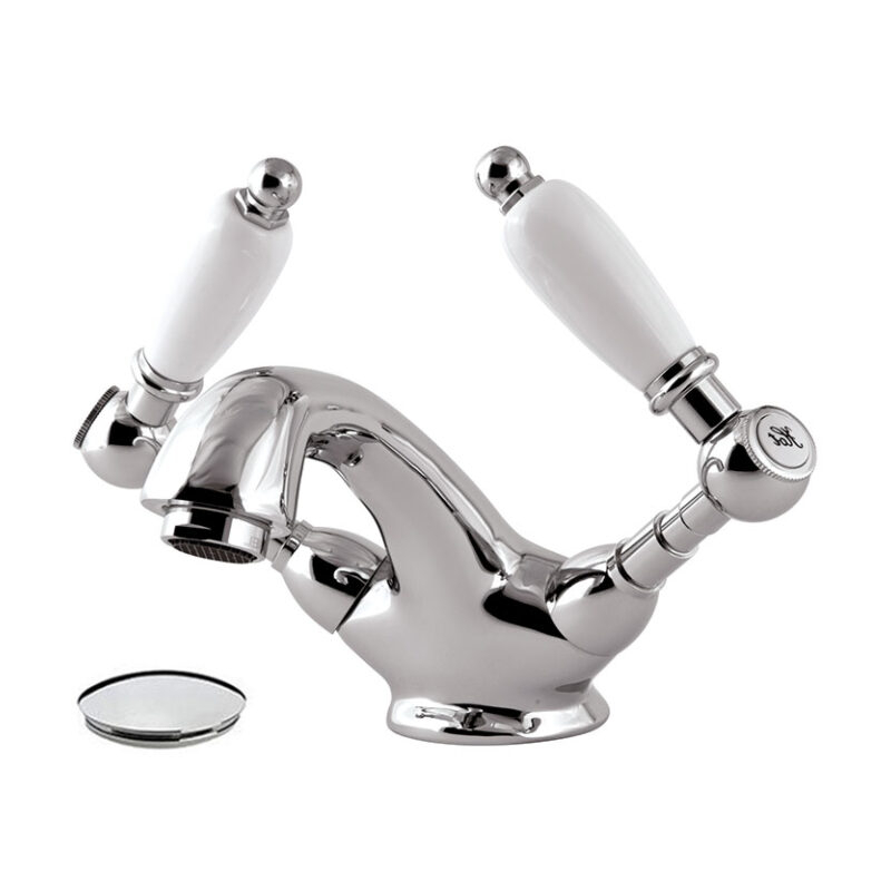 Bateria umywalkowa wysoka Retro chrom DANIEL RUBINETTERIE RT5112CR