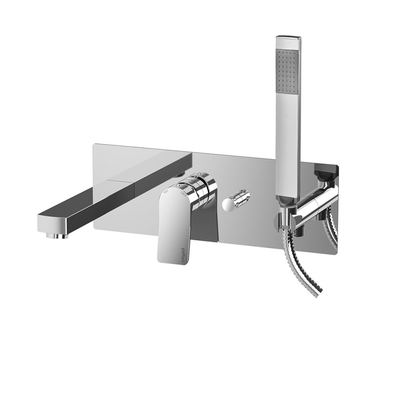 Bateria wannowa podtynkowa Tilt chrom PAFFONI RUBINETTERIE TI001CR