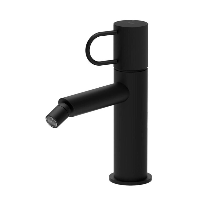 Bateria bidetowa stojąca (bez korka) Joker czarny mat PAFFONI RUBINETTERIE JK131NO