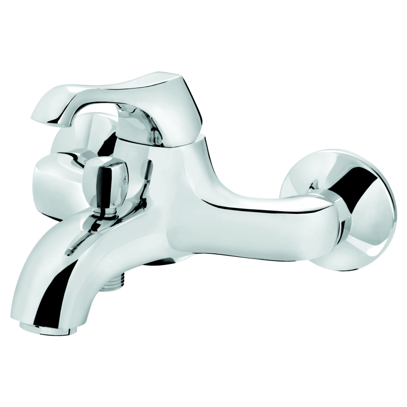 Bateria wannowa ścienna (korpus) Ares chrom EMMEVI RUBINETTERIE 76001CR