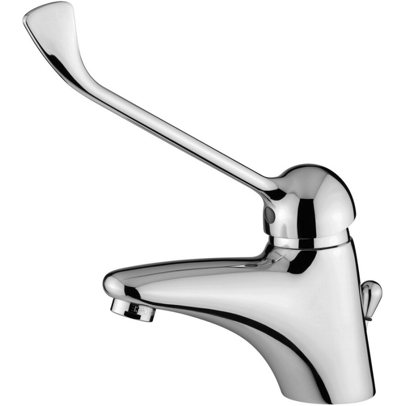 Bateria umywalkowa stojąca lekarska Duemila chrom PAFFONI RUBINETTERIE DU305CR